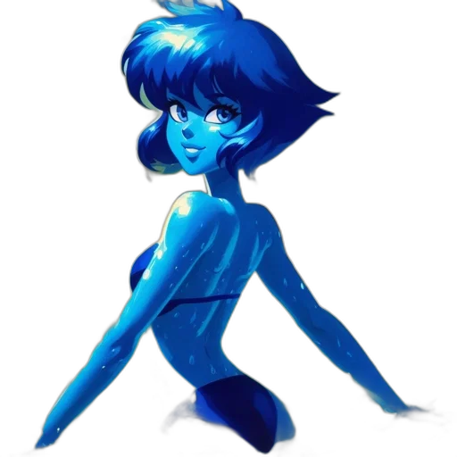 robot, creature, dress, staff transparent PNG cut-out