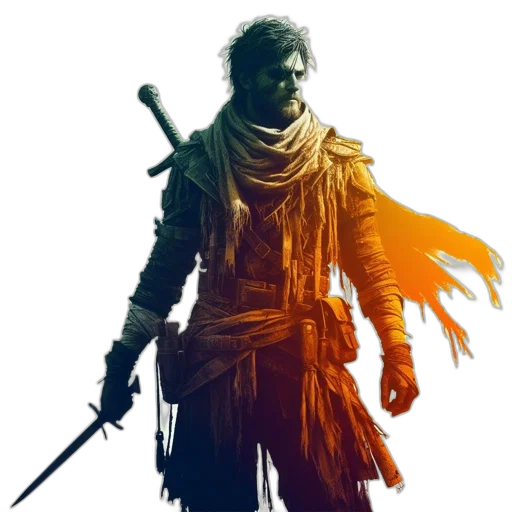 sword, weapon, concept art, fantasy art transparent PNG cut-out