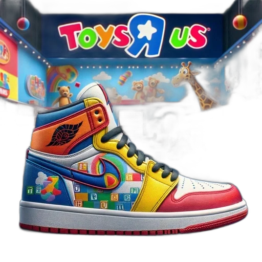 shoes, concept art, 3d render, multi-colored transparent PNG cut-out