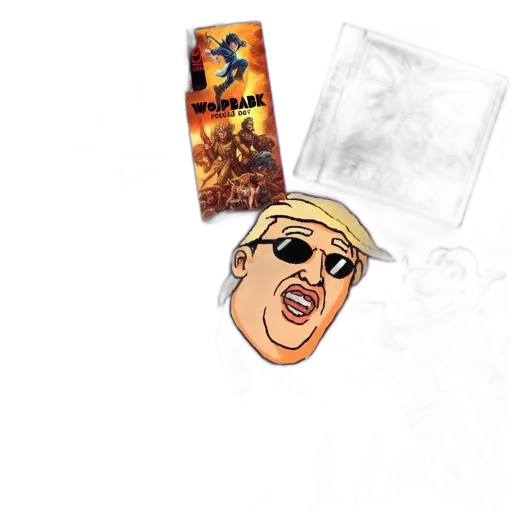 concept art, cartoon, comic book art, pixel art transparent PNG cut-out