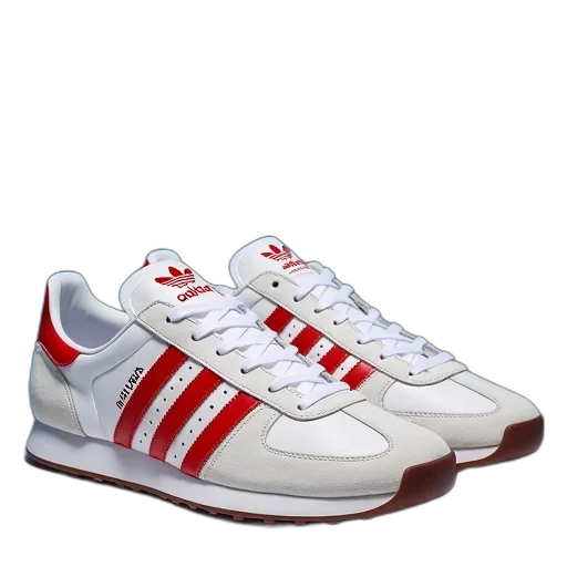 shoes, adidas, originals, leather transparent PNG cut-out