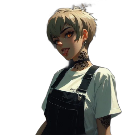 staff, face, dress, concept art transparent PNG cut-out