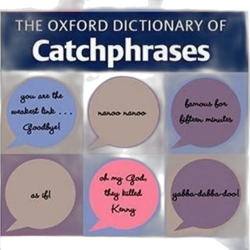 oxford, dictionary, catchphrases, features transparent PNG cut-out