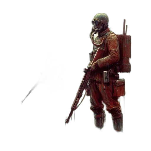 weapon, staff, sword, jacket transparent PNG cut-out