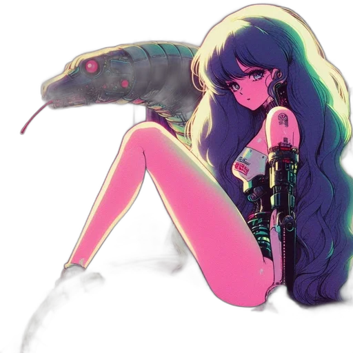 weapon, creature, animal, hair transparent PNG cut-out