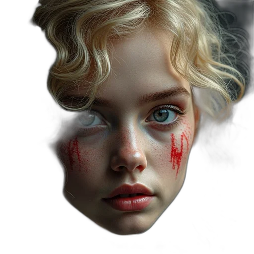 face, mask, crown, jewelry transparent PNG cut-out