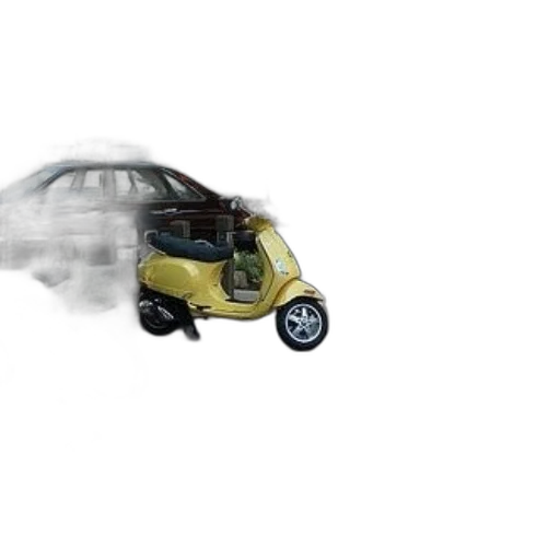 car, robot, concept art, photorealistic transparent PNG cut-out