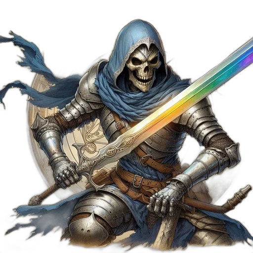sword, weapon, staff, fantasy art transparent PNG cut-out