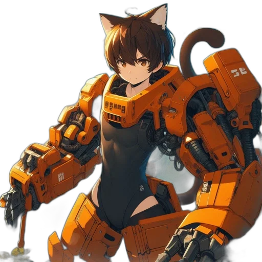 robot, weapon, animal, concept art transparent PNG cut-out