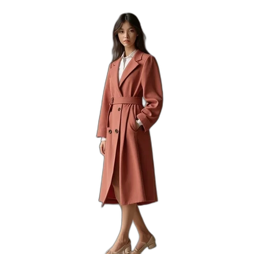 dress, jacket, earth tones, fashion transparent PNG cut-out