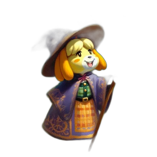 staff, hat, mask, animal transparent PNG cut-out