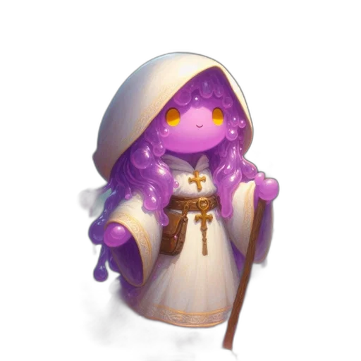 staff, concept art, fantasy art, 3d render transparent PNG cut-out