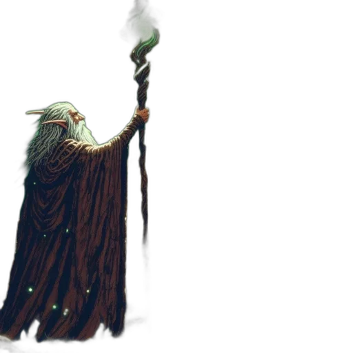 staff, sword, creature, weapon transparent PNG cut-out