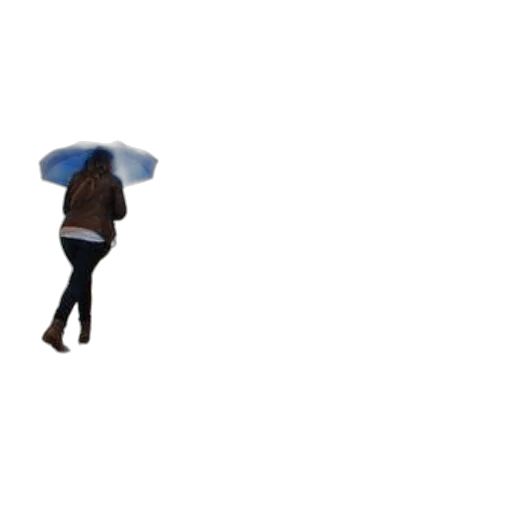 umbrella, jacket, hat, 3d render transparent PNG cut-out