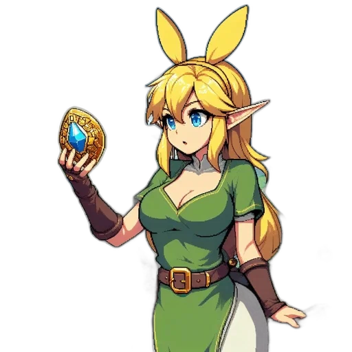 staff, dress, crown, mask transparent PNG cut-out