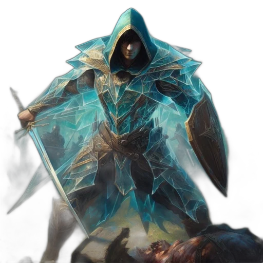 sword, jacket, weapon, mask transparent PNG cut-out
