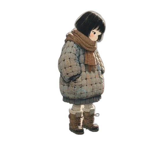 jacket, creature, robot, dress transparent PNG cut-out