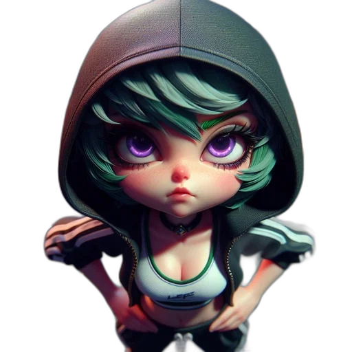 jacket, concept art, fantasy art, 3d render transparent PNG cut-out