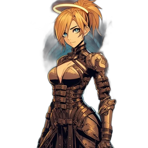 dress, weapon, sword, staff transparent PNG cut-out