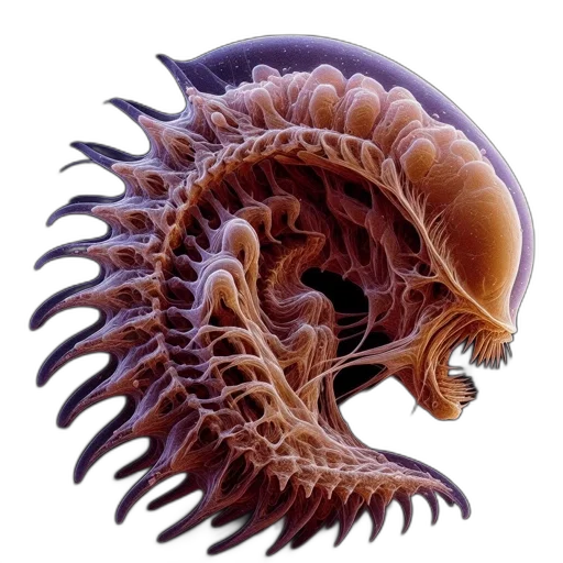 creature, hair, animal, dragon transparent PNG cut-out