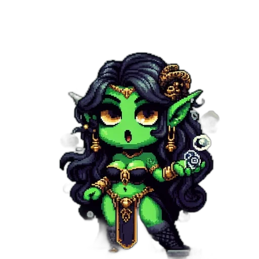 staff, pixel art, fantasy art, concept art transparent PNG cut-out