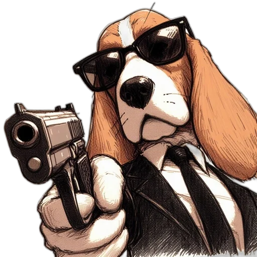 weapon, animal, cartoon, comic book art transparent PNG cut-out