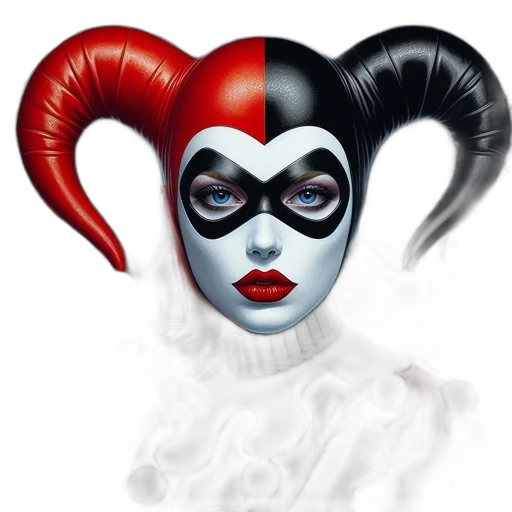 mask, comic book art, concept art, fantasy art transparent PNG cut-out