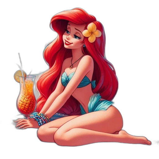 dress, cartoon, concept art, fantasy art transparent PNG cut-out