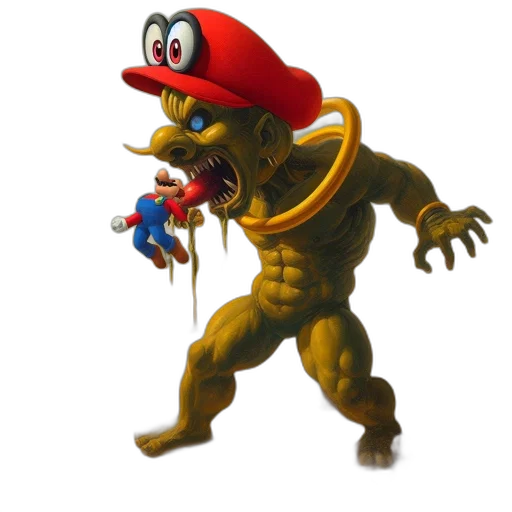 creature, animal, weapon, staff transparent PNG cut-out