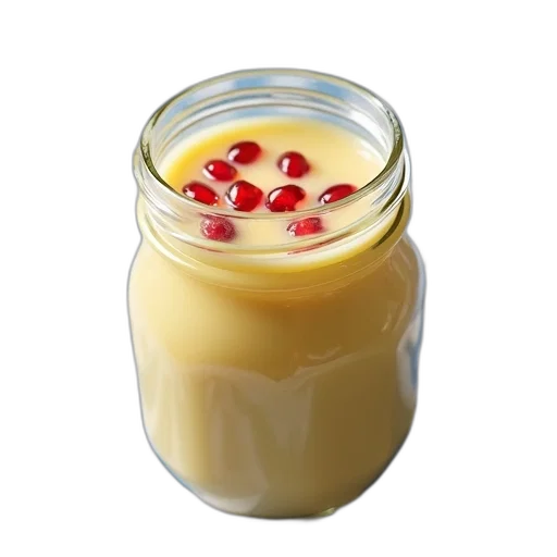 food, glass, jar, filled transparent PNG cut-out
