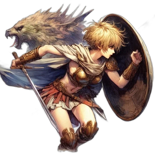 dragon, sword, weapon, fantasy art transparent PNG cut-out