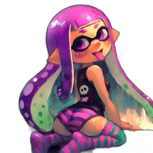 dress, creature, weapon, mask transparent PNG cut-out