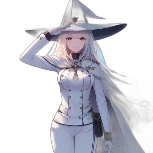 hat, staff, crown, dress transparent PNG cut-out