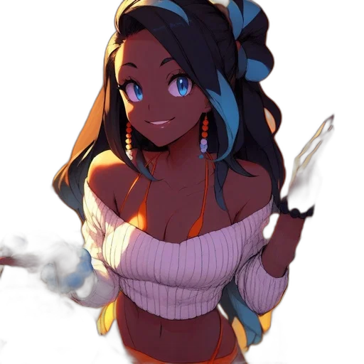 staff, dress, weapon, anime transparent PNG cut-out