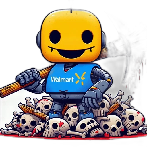 robot, weapon, pixel art, concept art transparent PNG cut-out