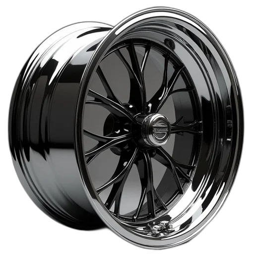 3d render, billet, performance, front transparent PNG cut-out