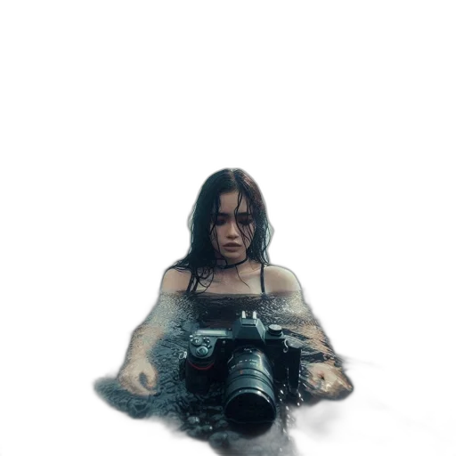 weapon, dress, face, bottle transparent PNG cut-out