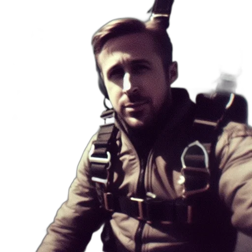 jacket, staff, face, animal transparent PNG cut-out