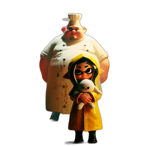 food, jacket, staff, robot transparent PNG cut-out