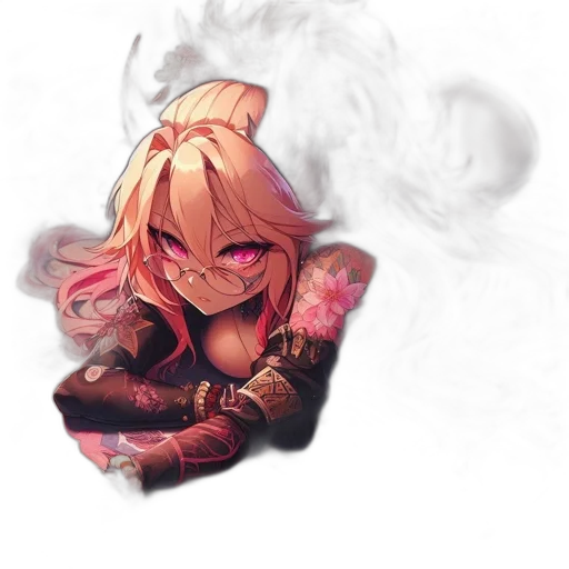 dragon, mask, weapon, staff transparent PNG cut-out
