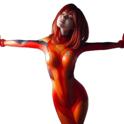 robot, dress, 3d render, concept art transparent PNG cut-out