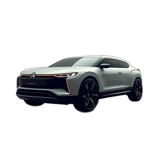 car, 3d render, photorealistic, concept art transparent PNG cut-out