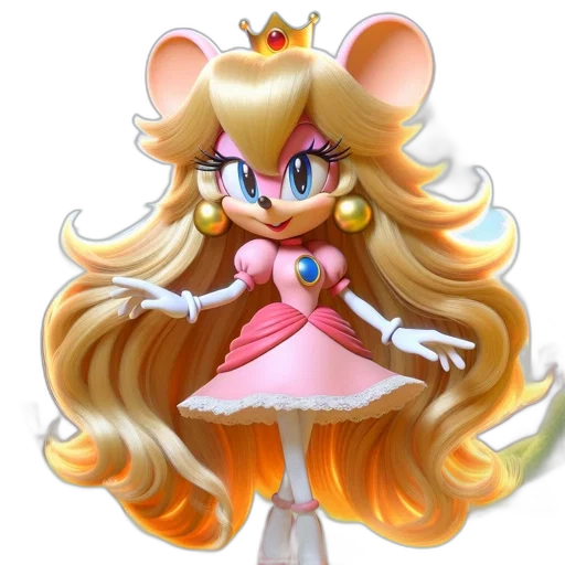 crown, 3d render, concept art, cartoon transparent PNG cut-out