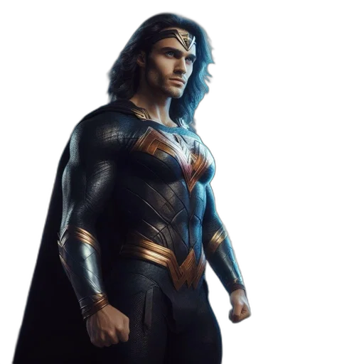concept art, comic book art, 3d render, photorealistic transparent PNG cut-out