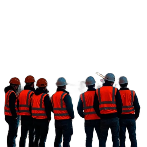 staff, jacket, robot, concept art transparent PNG cut-out