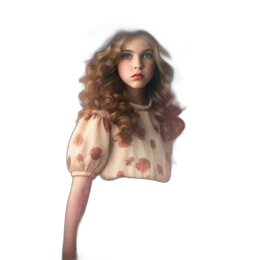 dress, hair, face, umbrella transparent PNG cut-out