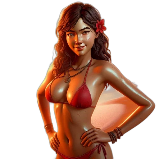 concept art, fantasy art, photorealistic, 3d render transparent PNG cut-out