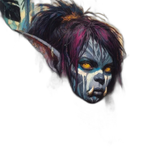 creature, face, mask, dragon transparent PNG cut-out