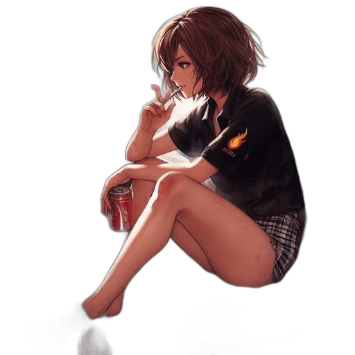 dress, jacket, shoes, bottle transparent PNG cut-out