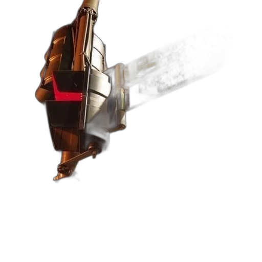 weapon, staff, sword, robot transparent PNG cut-out